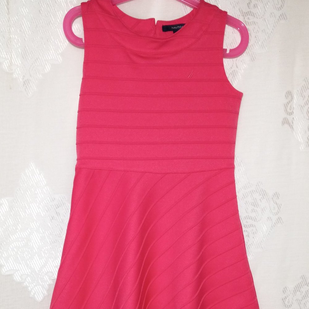 Size 7, Nautica Pink Dress
